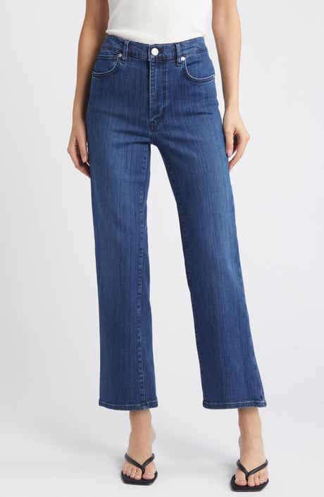 FRAME Le Sleek High Waist Ankle Straight Leg Jeans