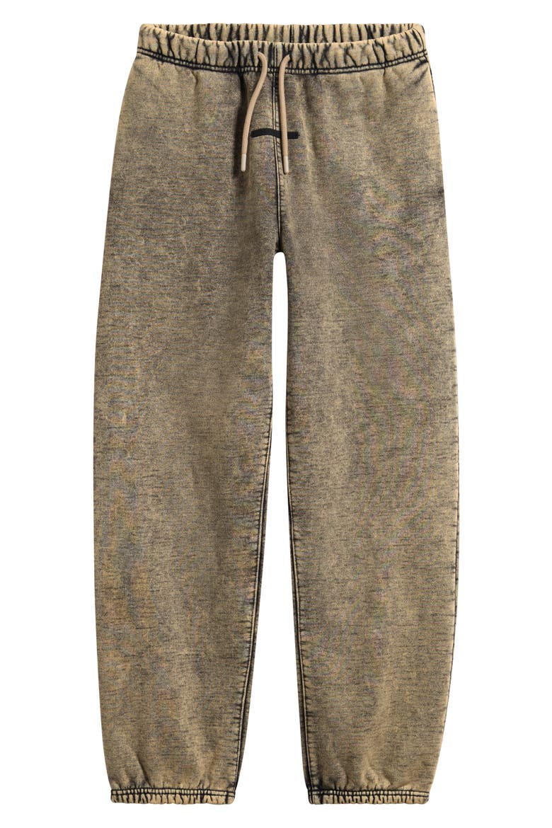 Kids' Slouchy Sweatpants, Main, color, SULPHUR BLACK CLOUD WASH