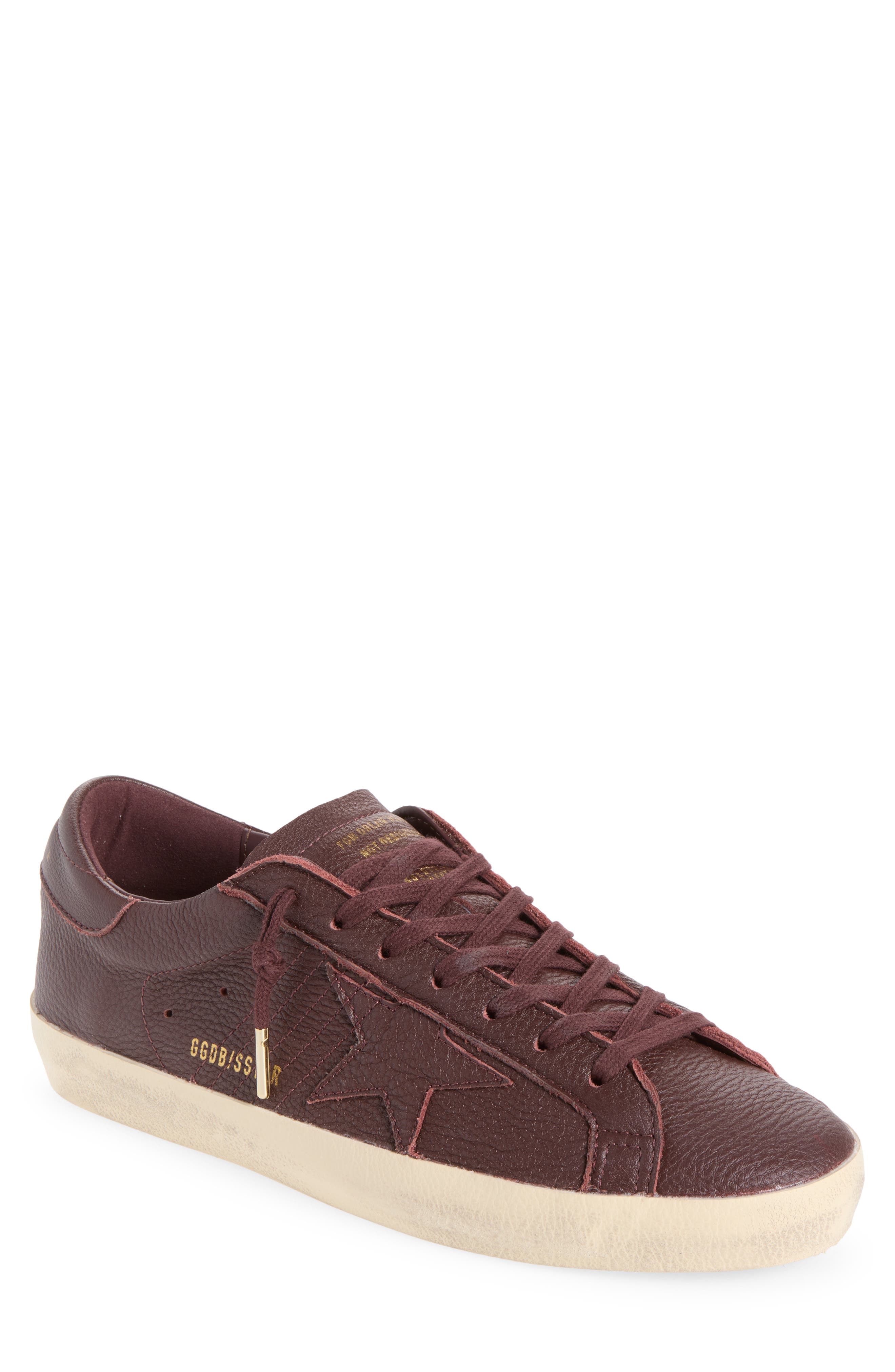 Super-Star Sneaker, Main, color, BORDEAUX