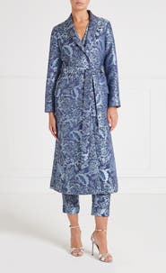 Temperley London Francis Long Coat With Belt