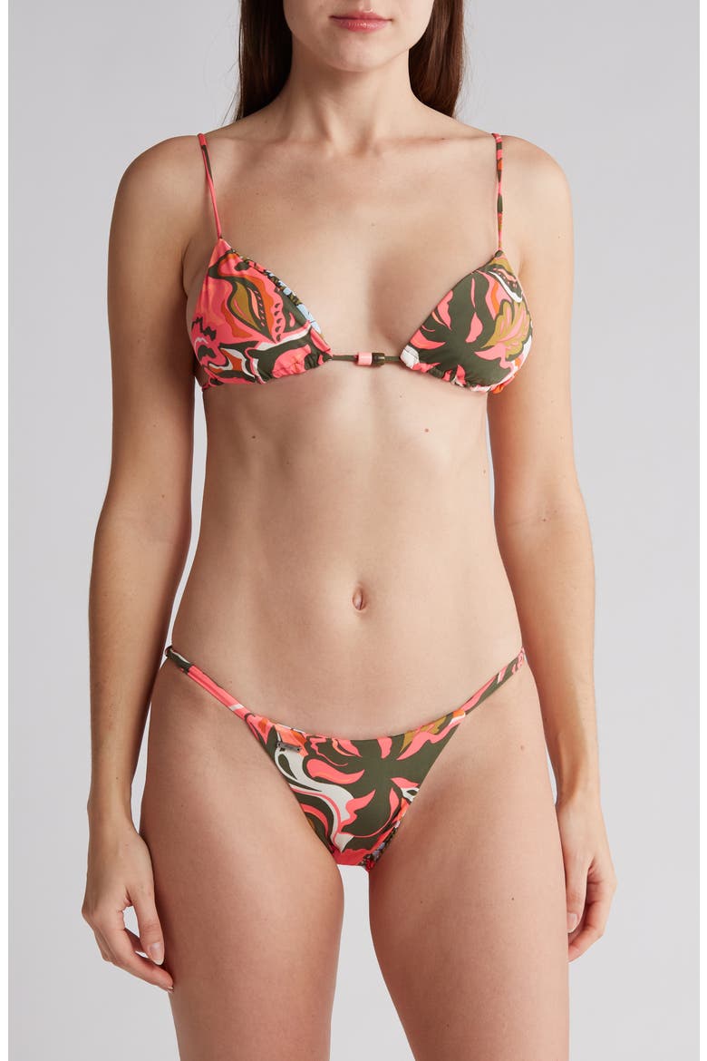 Twister Zen Two-Piece Swimsuit, Main, color, ORANGE MULTI