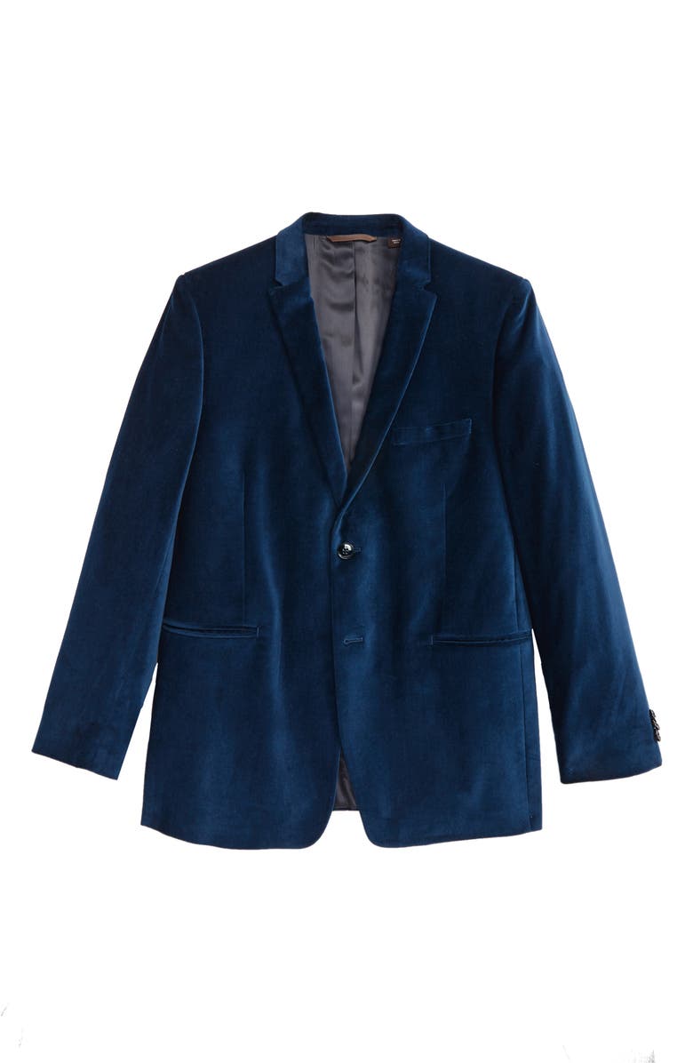 Michael Kors Velvet Blazer, Main, color,