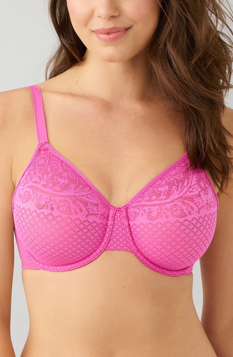 Visual Effects Underwire Minimizer Bra