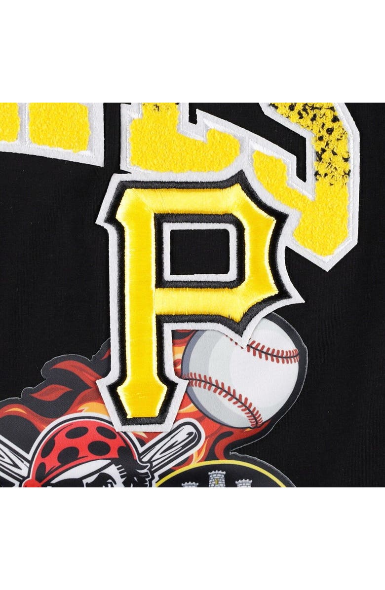 PRO STANDARD Men's Pro Standard Black Pittsburgh Pirates Hometown T-Shirt, Alternate, color, 
