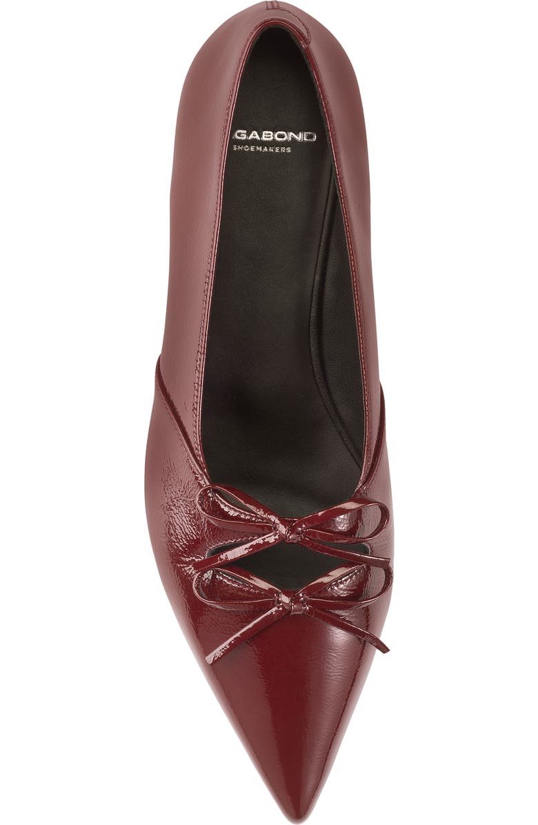 Vagabond Shoemakers Hermine Pointed Toe Flat, Alternate, color, Cherry