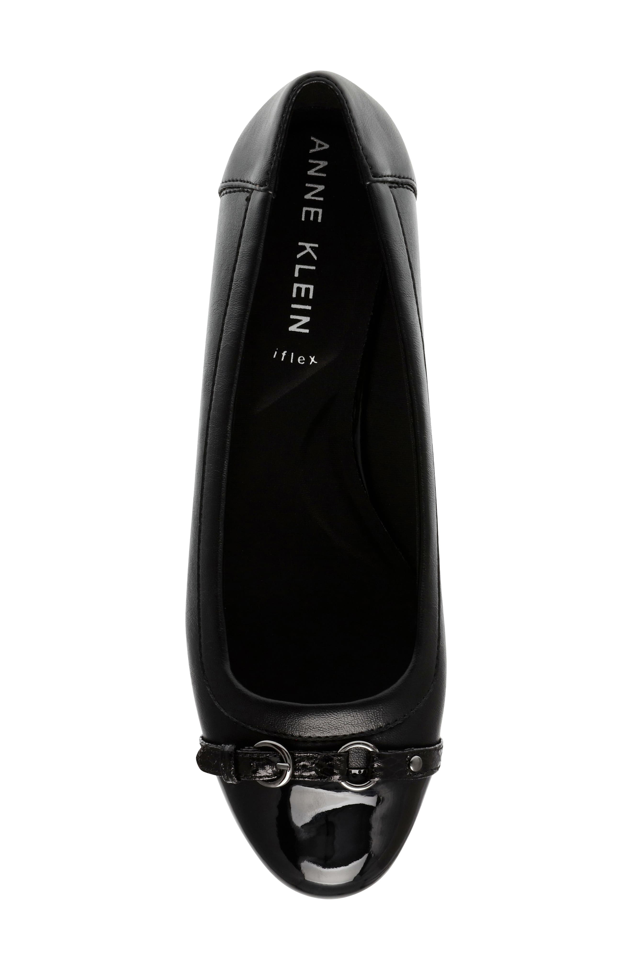 Anne Klein Gisele Cap Toe Ballet Flat, Alternate, color, 