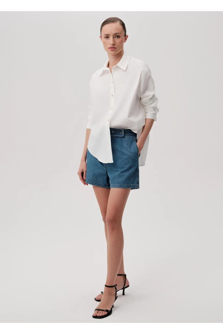 Jewel Cotton Shirt, Alternate, color, ECRU