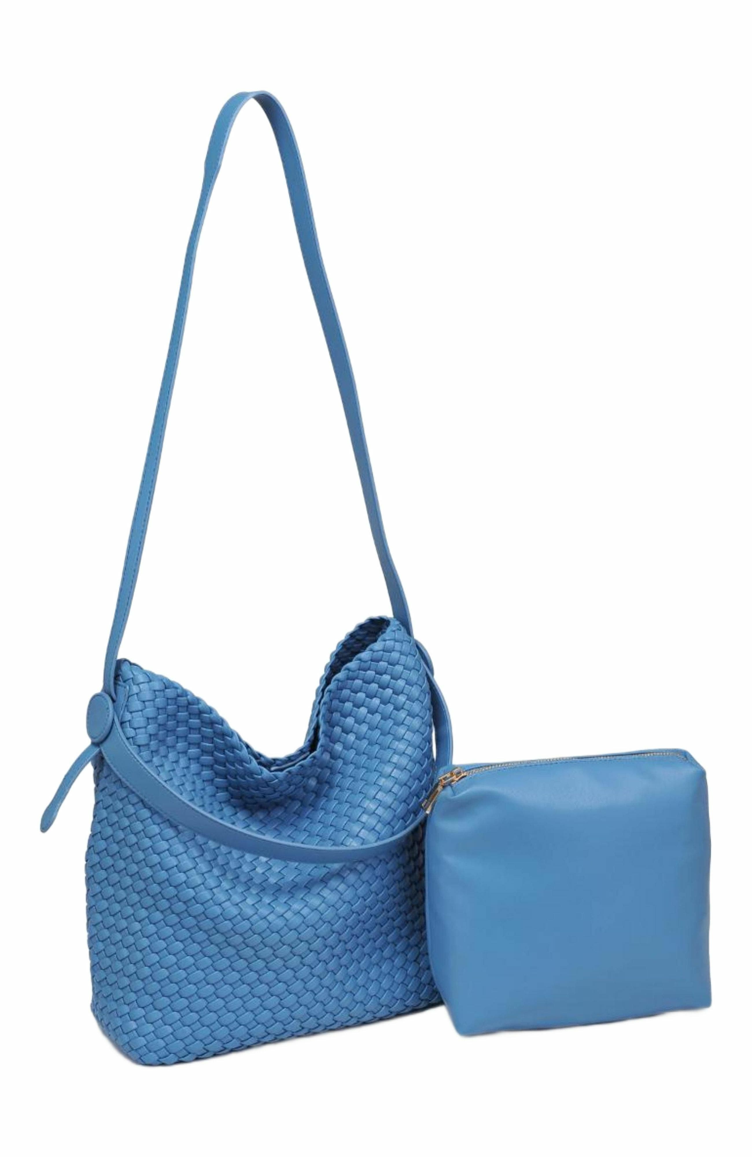 MODA LUXE Edith Hobo Bag, Alternate, color, Denim