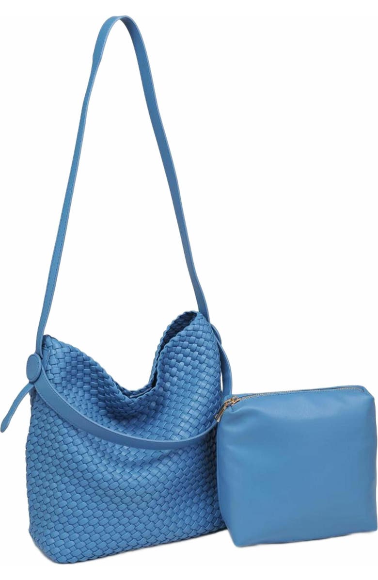 MODA LUXE Edith Hobo Bag, Alternate, color, Denim