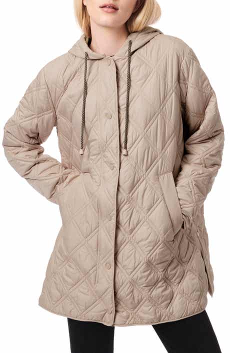 Bernardo Hooded Quilted Liner Jacket