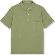 Fortela Missourim Waffle Jersey Short Sleeve Polo