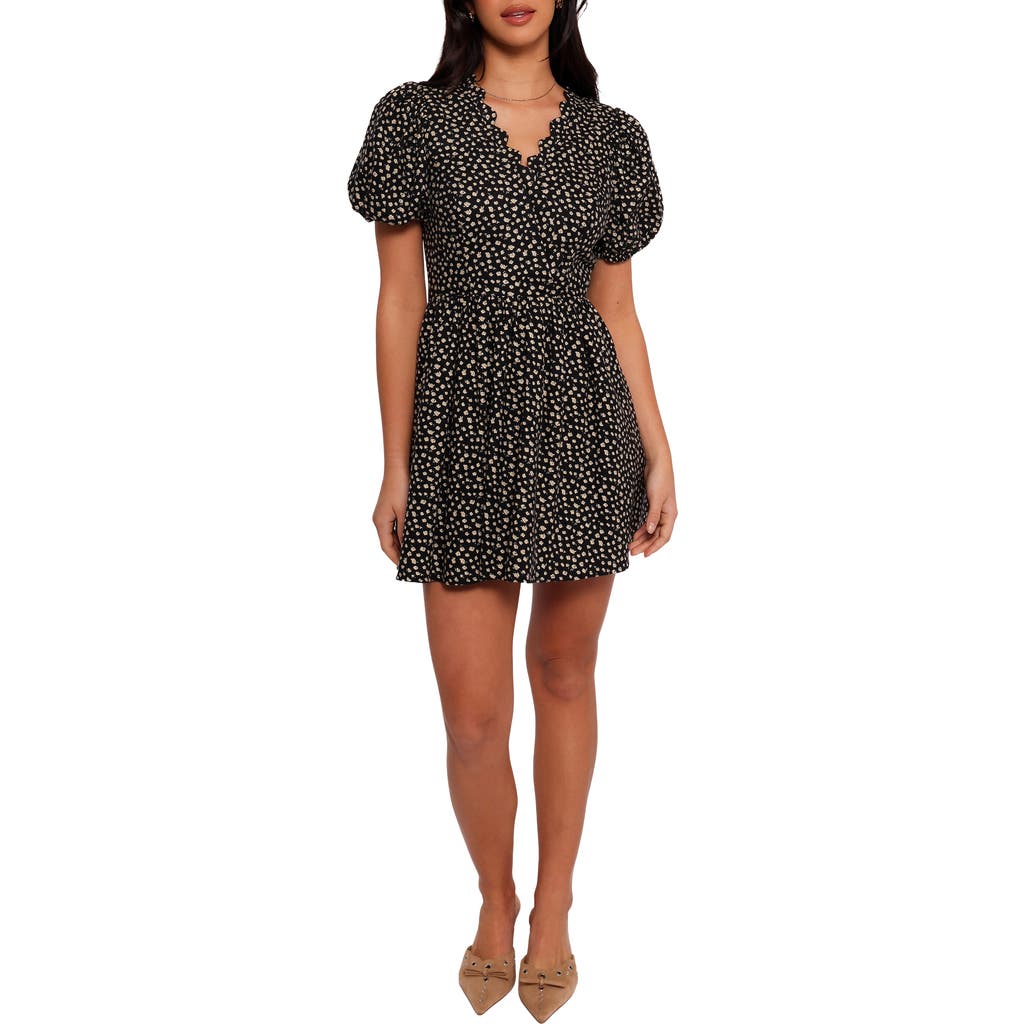 Petal And Pup Petal & Pup Chelsey Short Sleeve Back Cutout Minidress