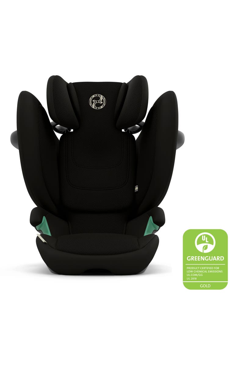 CYBEX Solution G2 Booster Seat, Alternate, color, Moon Black