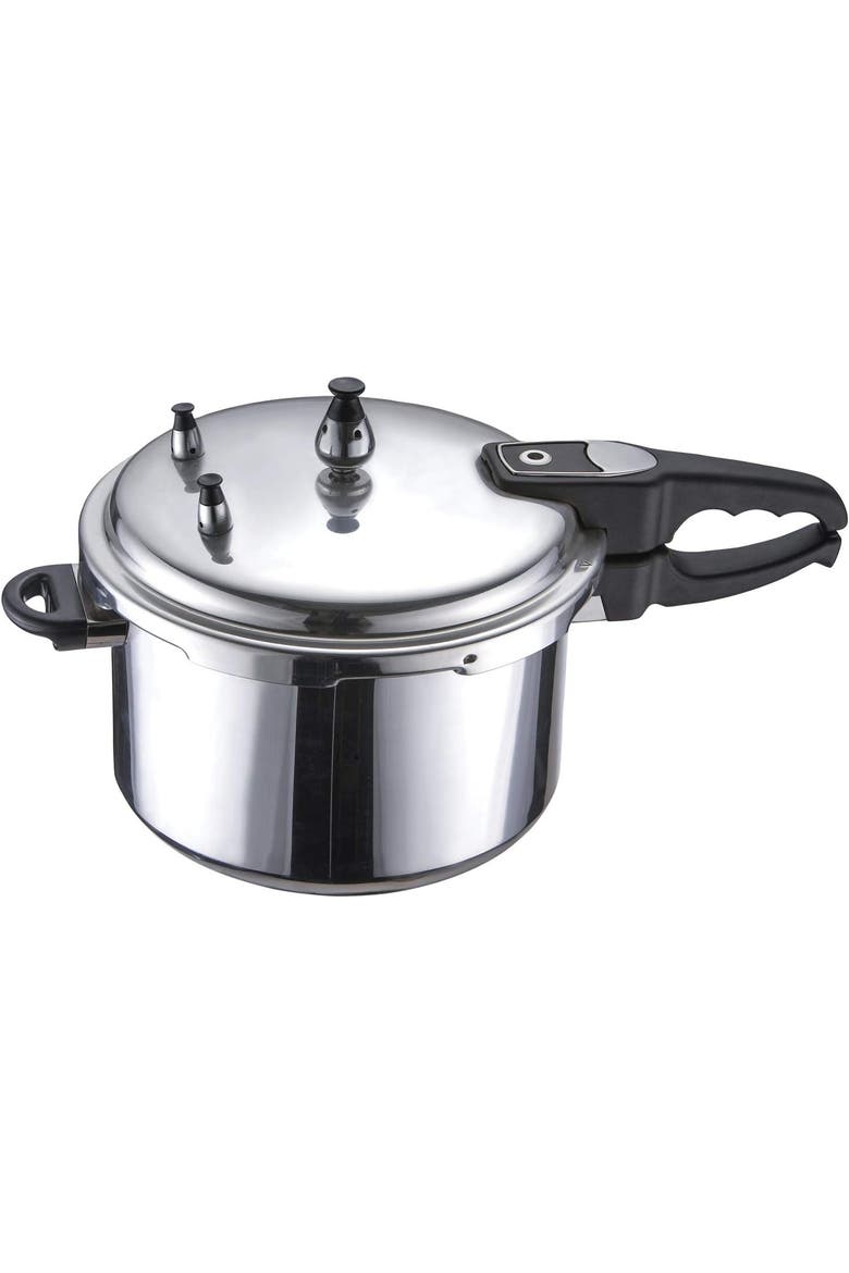Aluminum Pressure Cooker, Main, color, SILVER