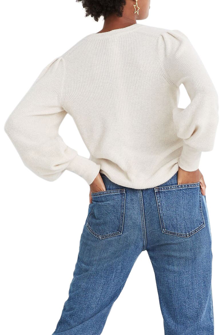 Baybrook Pullover Sweater, Alternate, color, HEATHER CEMENT