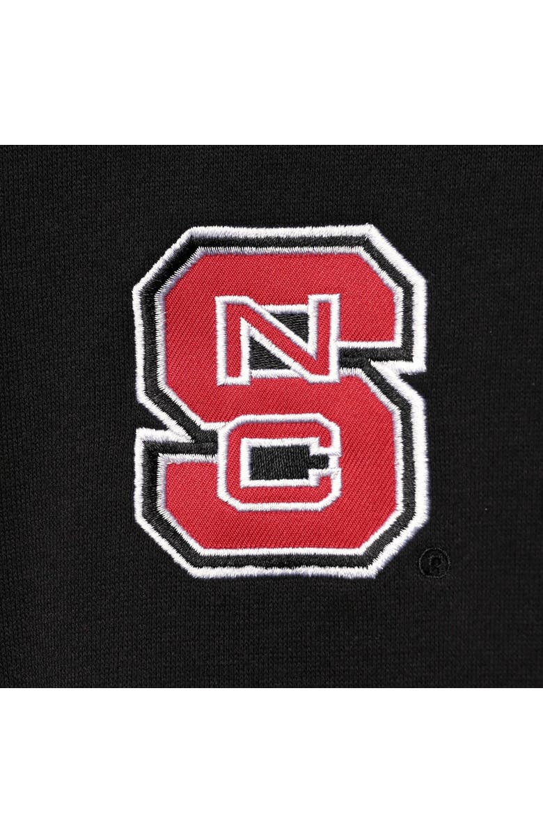 COLOSSEUM Men's Colosseum Black NC State Wolfpack Tortugas Logo Quarter-Zip Jacket, Alternate, color, Black