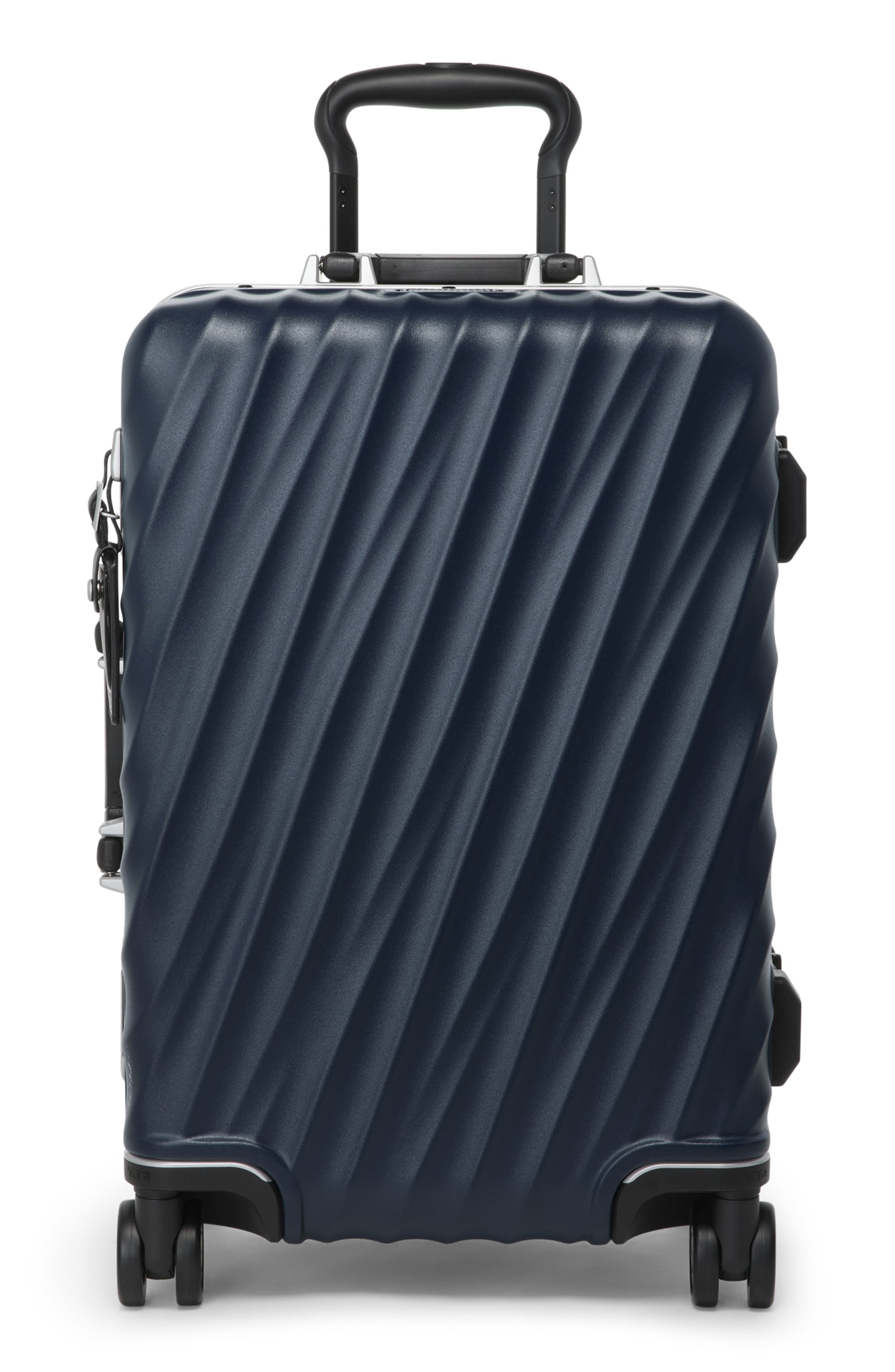 TUMI 19 Degree Lite 22-Inch International 4 Wheel Carry-On Bag, Main, color, Navy Texture