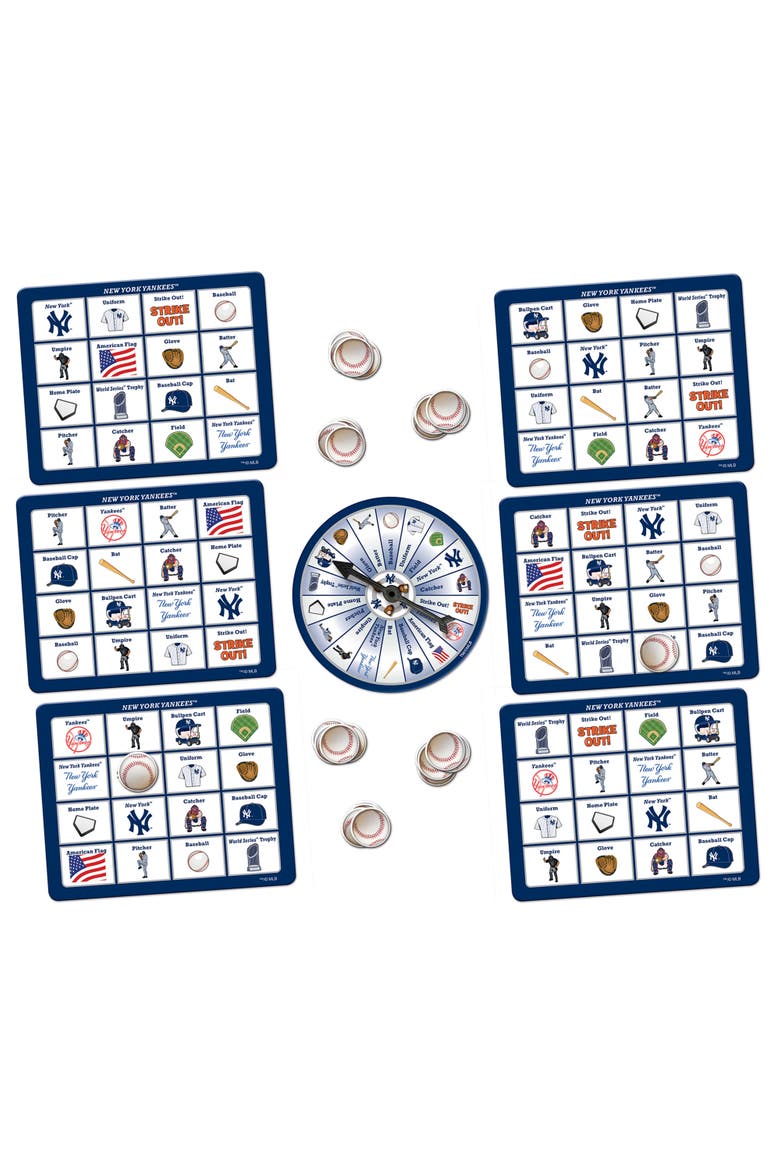 New York Yankees MLB Bingo Game, Alternate, color, Multicolor