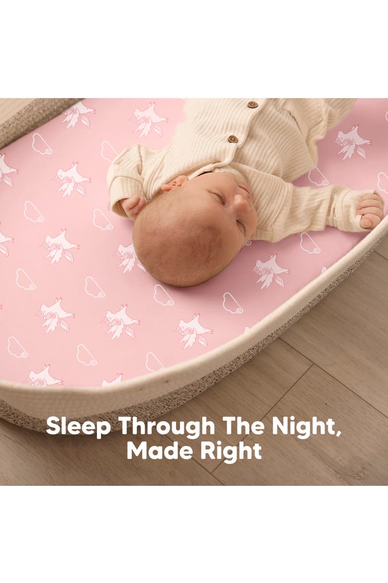2-Pack Isla Fitted Bassinet Sheets, Alternate, color, Dreamland