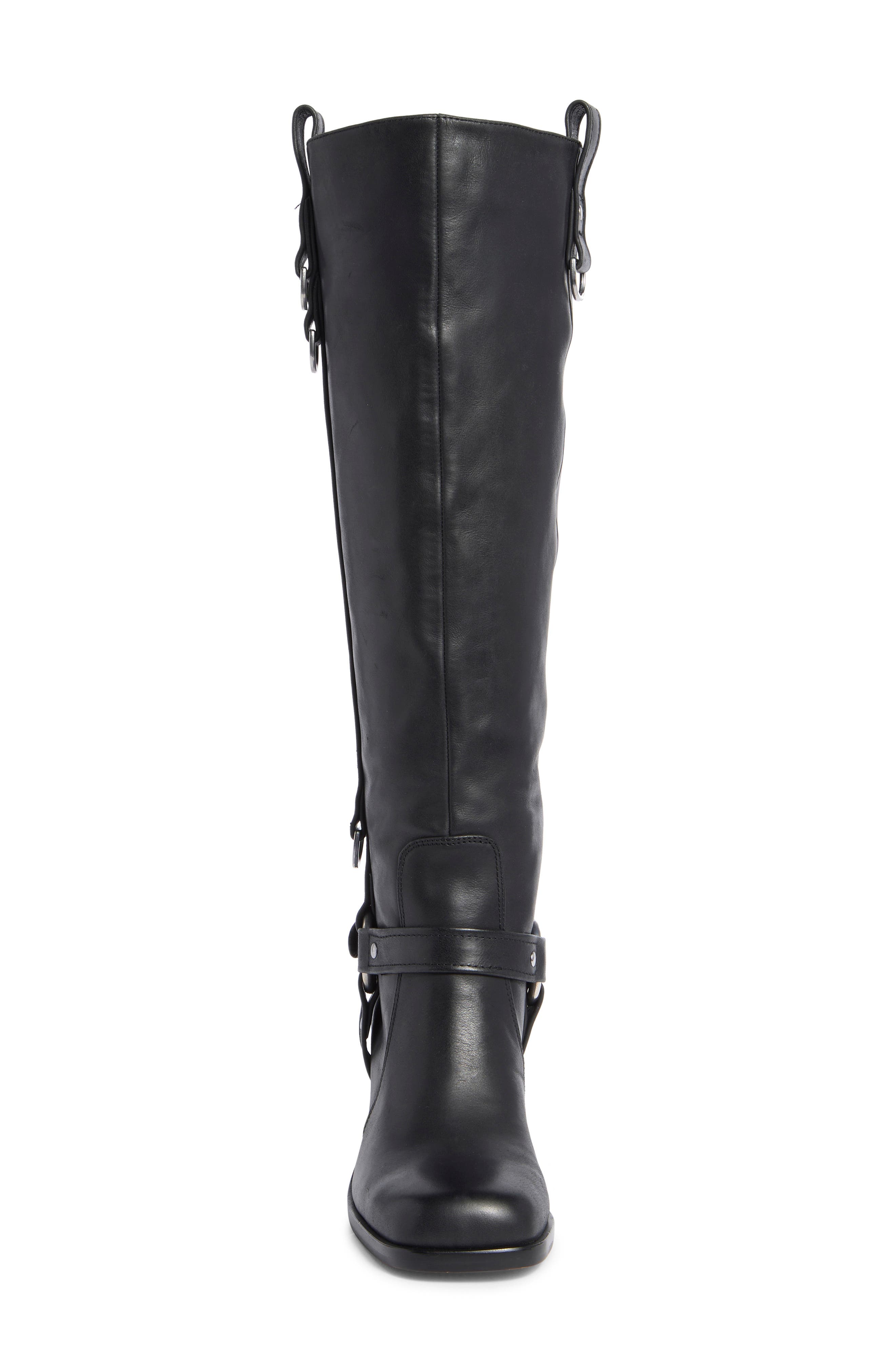 Steve Madden Eliza Over the Knee Platform Boot, Alternate, color, Black Leather