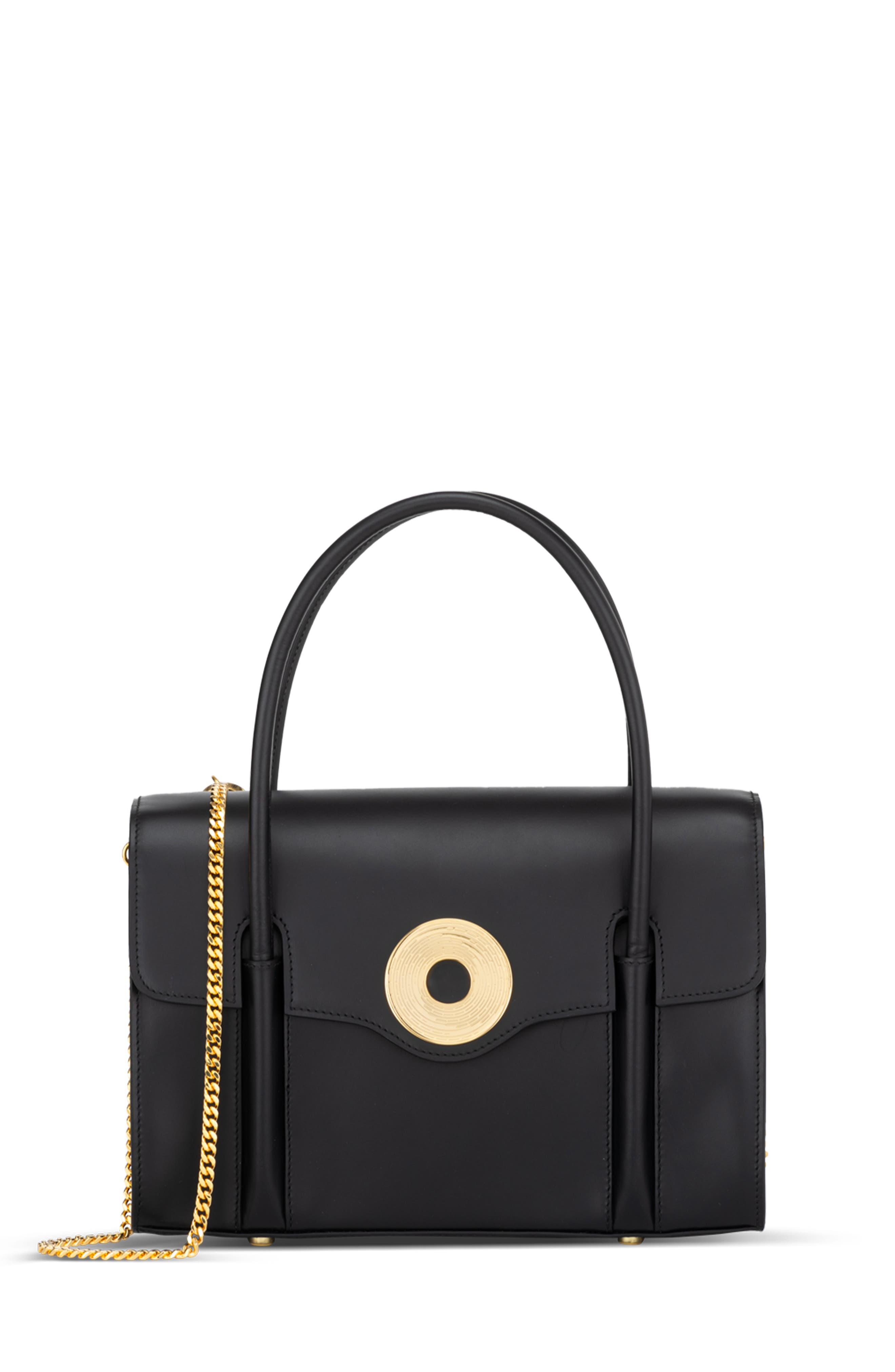 Aranyani Myra Top Handle 10, Main, color, Obsidian