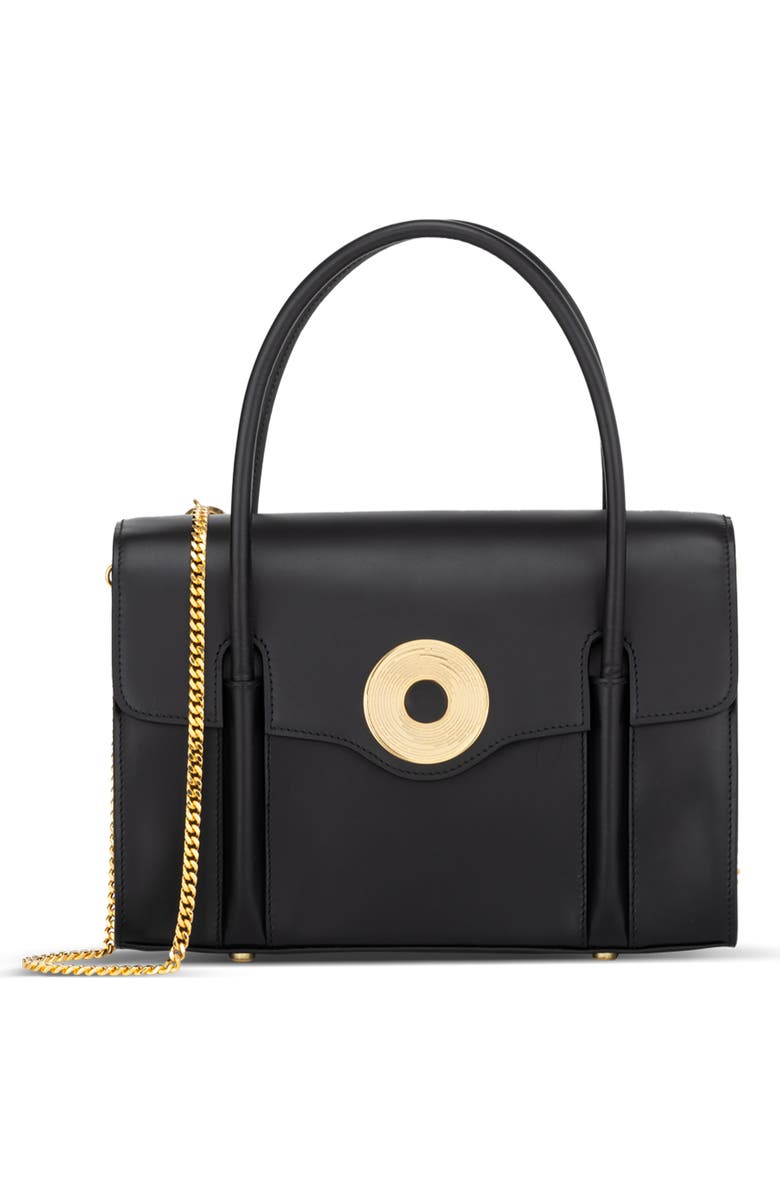 Aranyani Myra Top Handle 10, Main, color, Obsidian