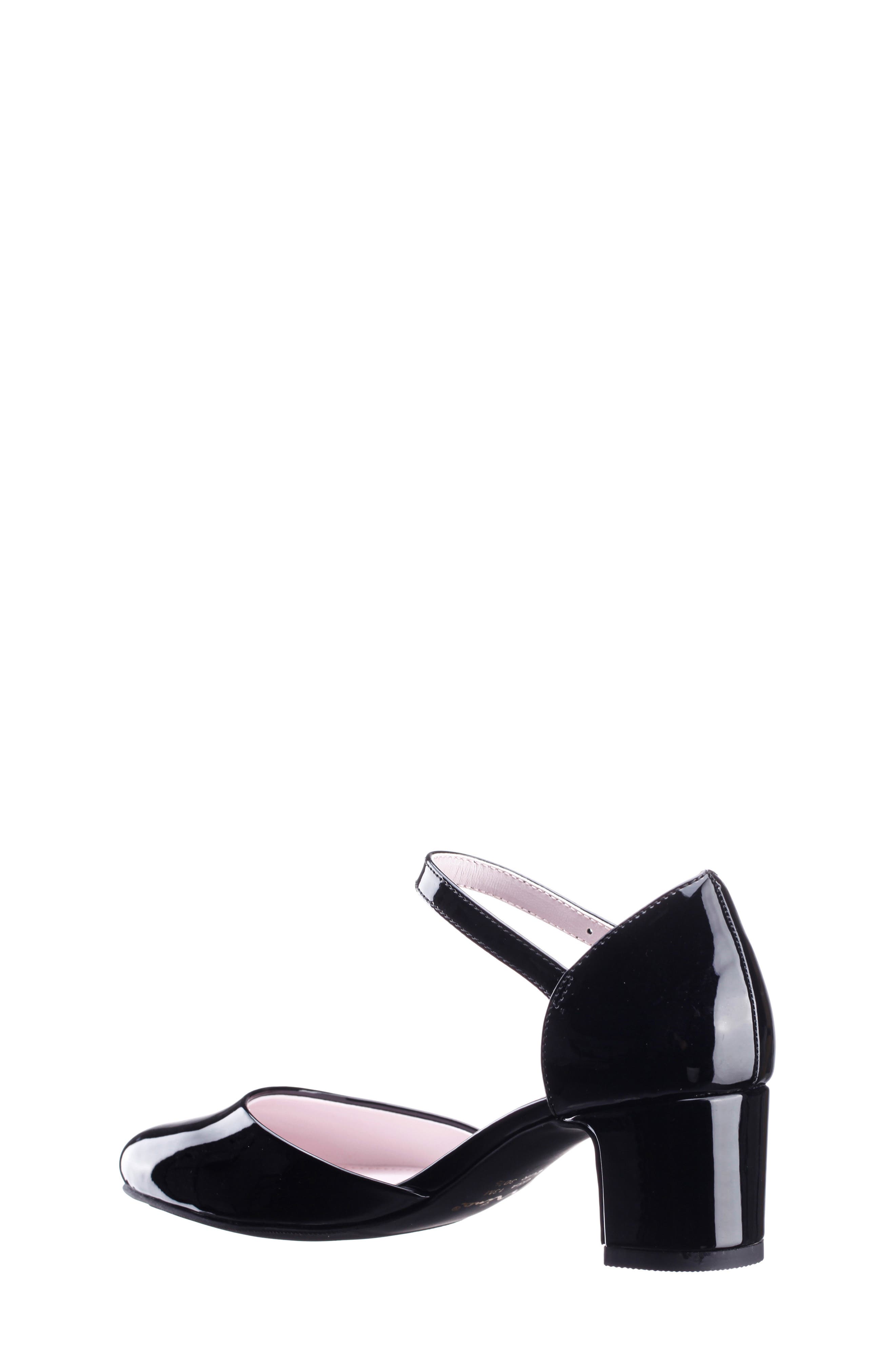 Nina Kids' Macey Pump, Alternate, color, Black Patent
