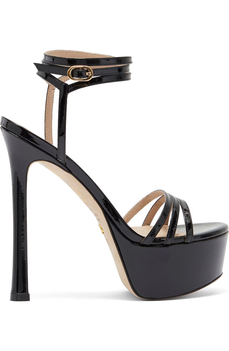 Stuart Weitzman Soirée 145 Platform Sandal, Alternate, color,