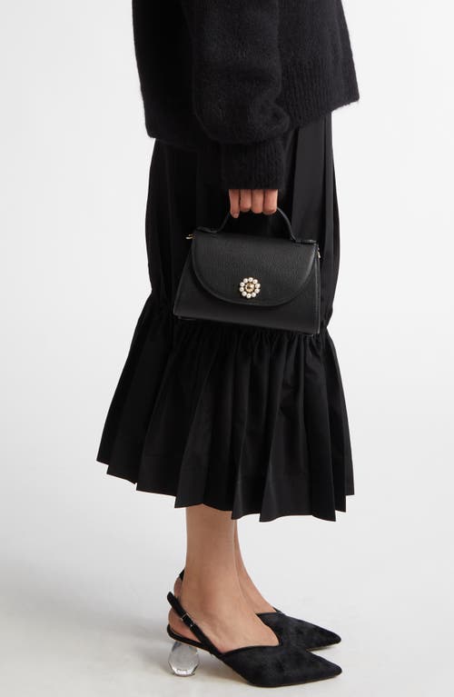 Simone Rocha Pochette Valentine Leather Top Handle Bag