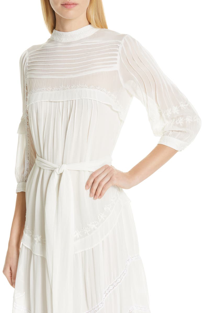 ba&sh Prune Midi Dress, Alternate, color,