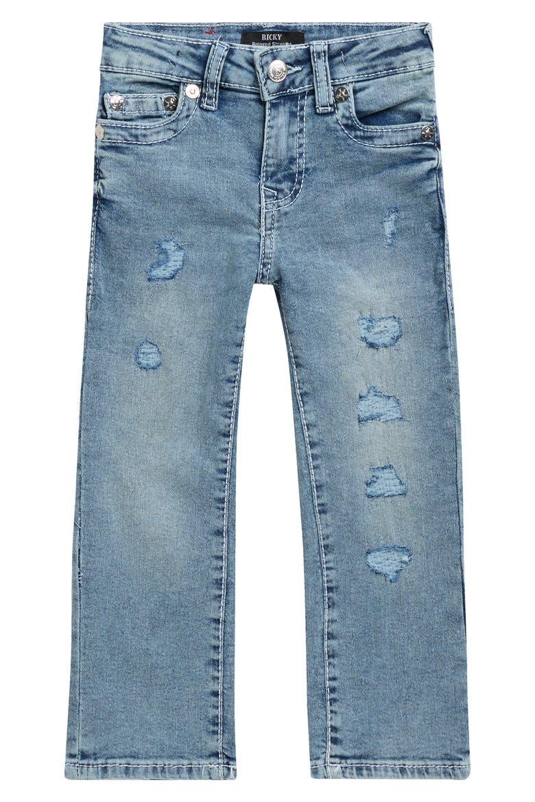 Kids' Core Ricky Straight Leg Jeans, Main, color, BOBLU