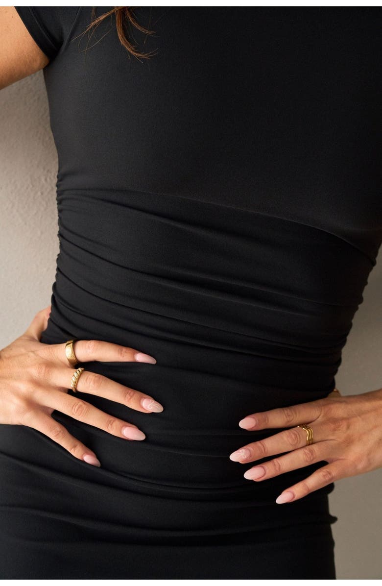 Vitality Cloud II Maxi Tee Dress, Alternate, color, Midnight