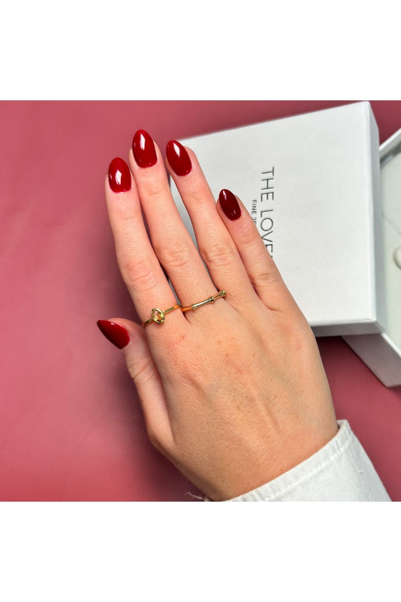 Gold Bamboostyle Ring, Alternate, color, Yellow Gold