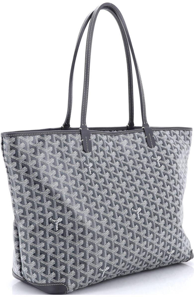 Pre-Owned Goyard Artois Tote Coated Canvas MM, Alternate, color, Gray