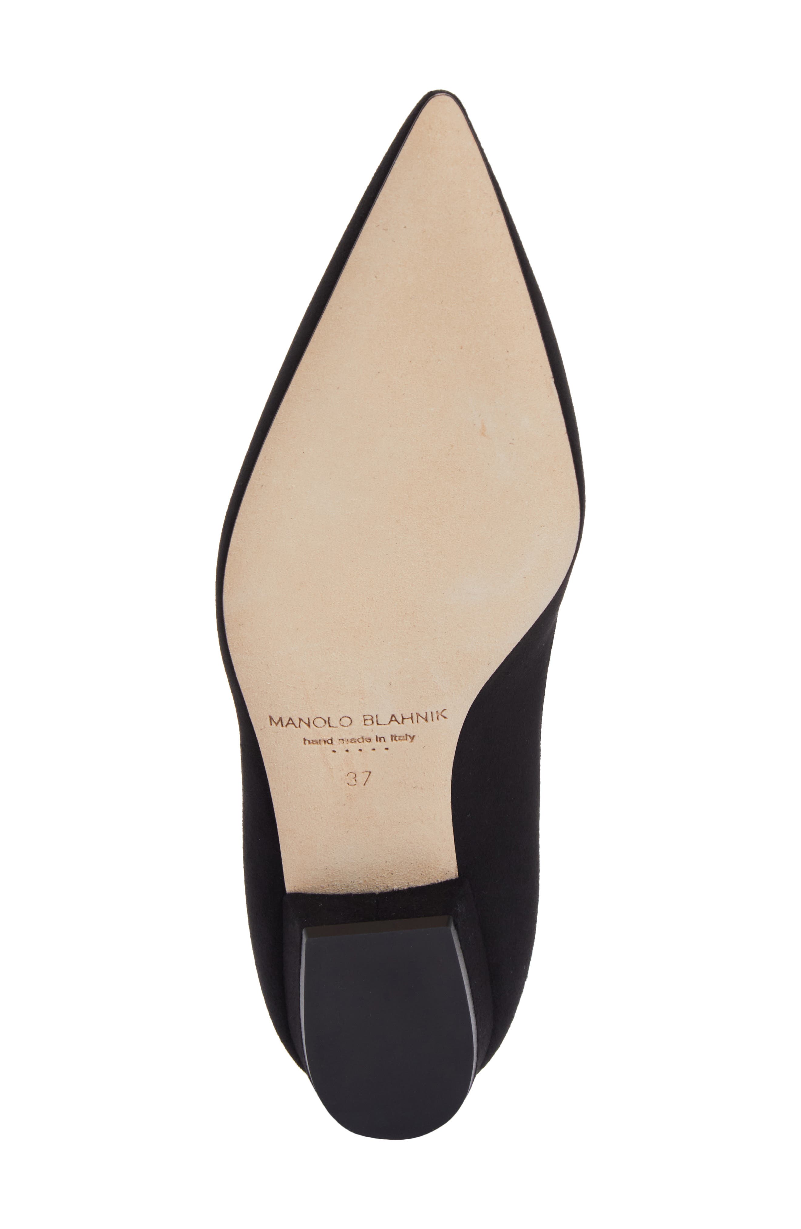Manolo Blahnik Lista Pointed Toe Pump, Alternate, color, 