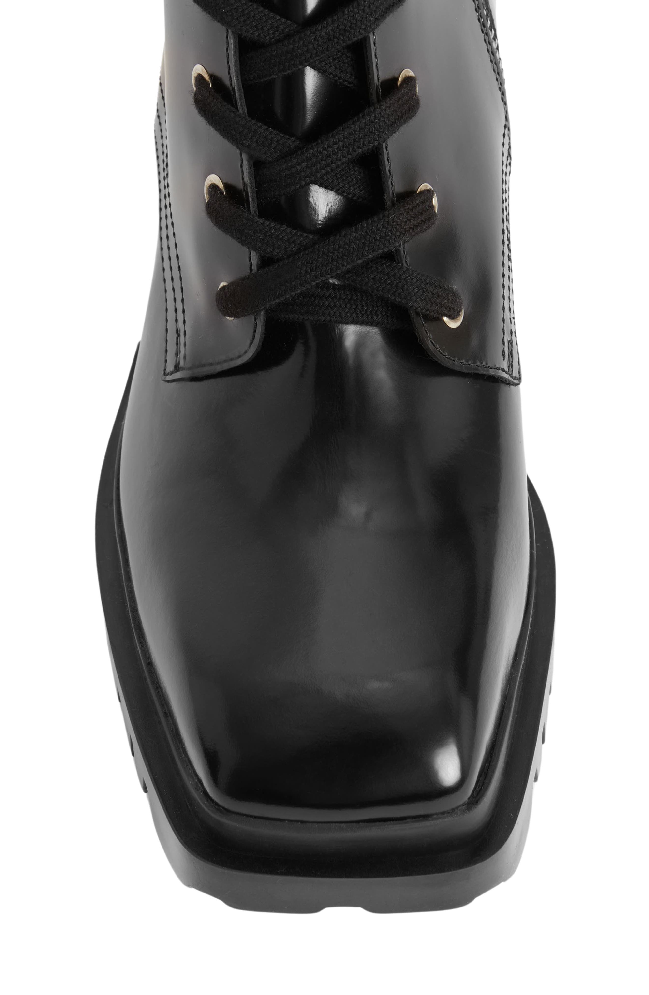 AllSaints Indigo Lug Sole Bootie, Alternate, color, 