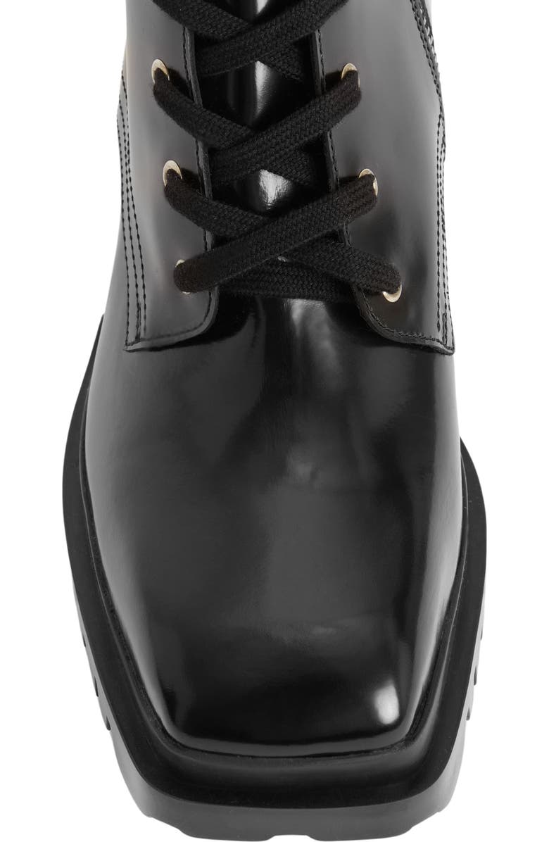 AllSaints Indigo Lug Sole Bootie, Alternate, color,