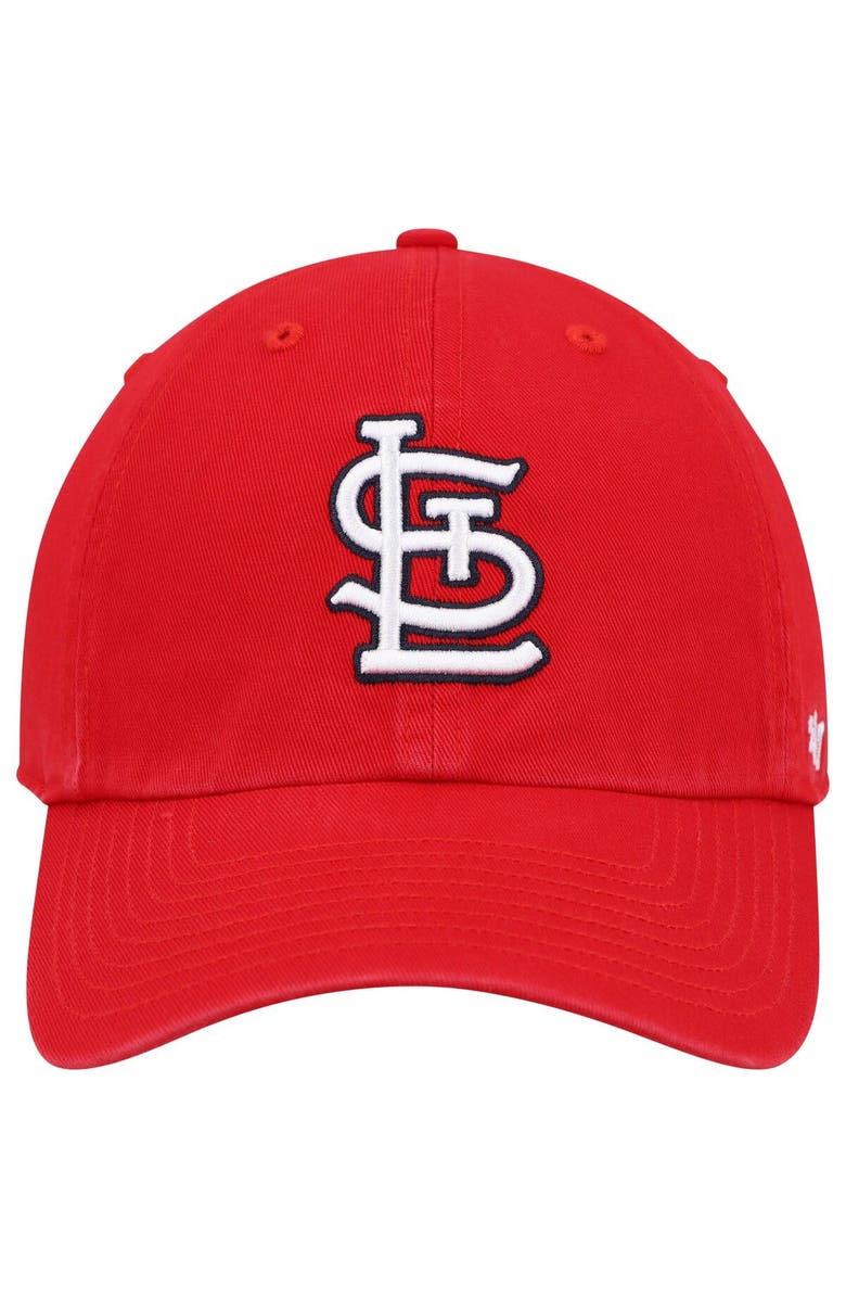 '47 Men's '47 Red St. Louis Cardinals Clean Up Adjustable Hat, Alternate, color, Red