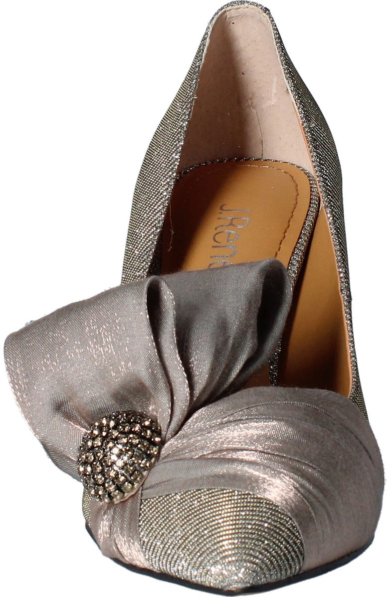 J. Reneé Hirisha Pointed Toe Pump, Alternate, color, Pewter
