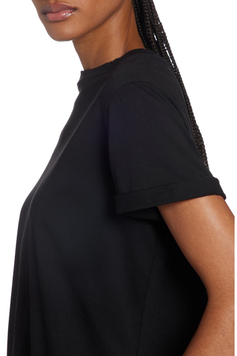 Distressed Slim Fit Cotton Jersey T-Shirt, Alternate, color, VINTAGE BLACK