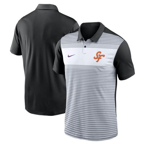 Men's Nike  White/Black San Francisco Giants 2025 City Connect Fashion Legacy Icon Vapor Performance Polo