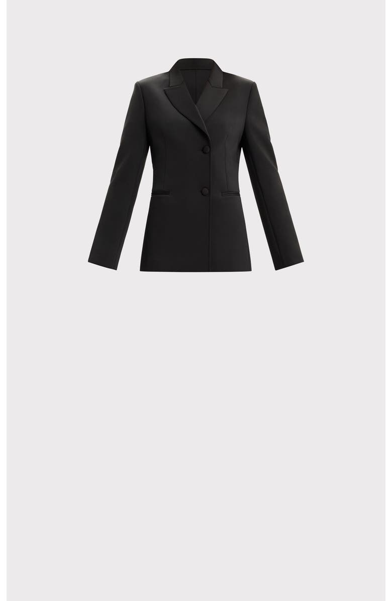 Herve Leger The Avra Jacket, Alternate, color, Black