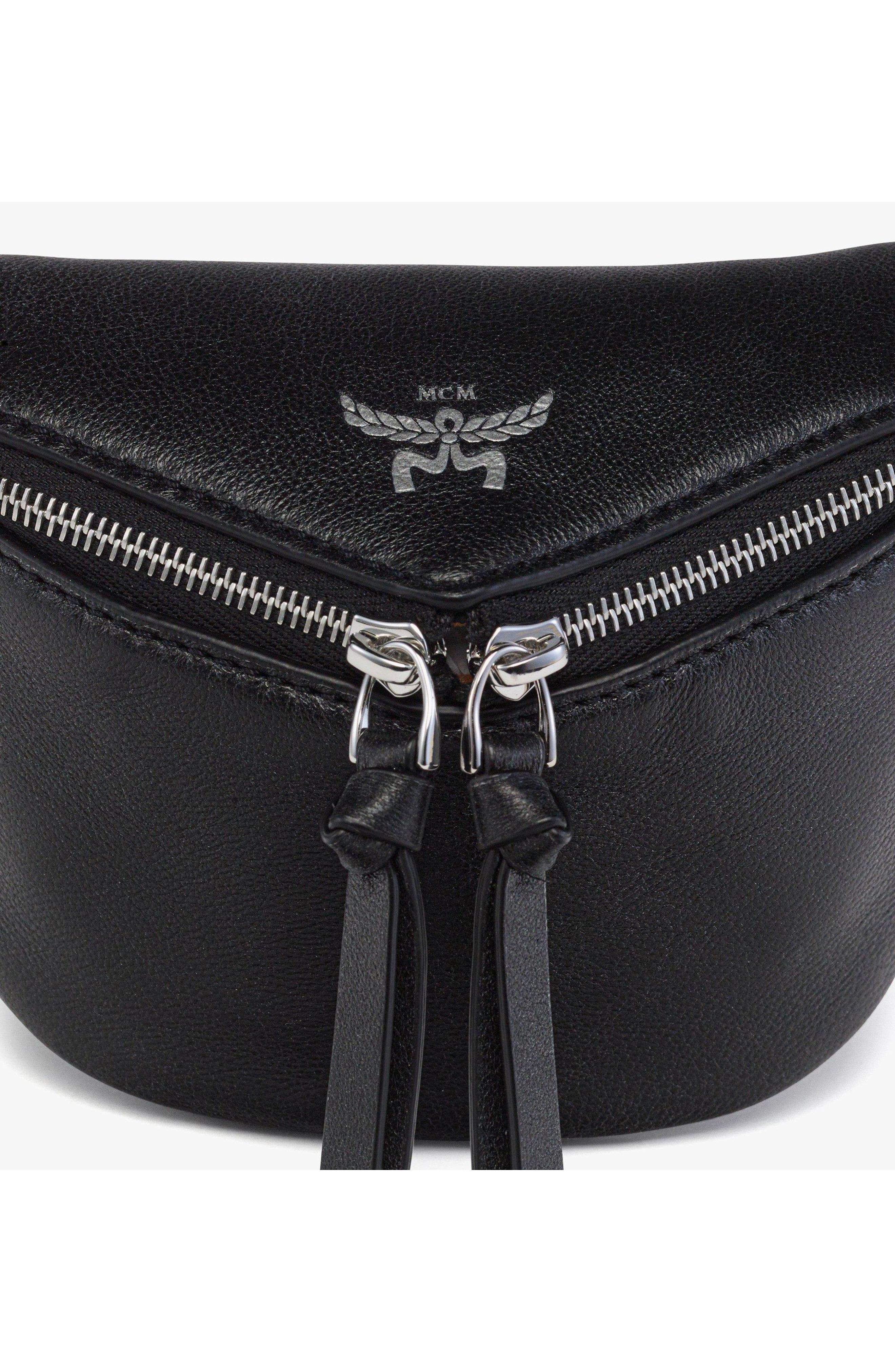 MCM Diamant 3D Belt Bag in Galactic Gala Lamb Leather, Alternate, color, 