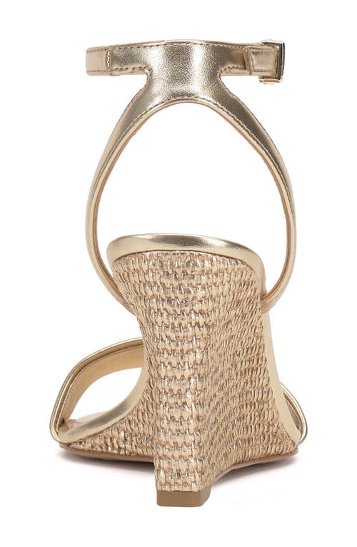 Vince Camuto Jefany Wedge Sandal In Egyptian Gold