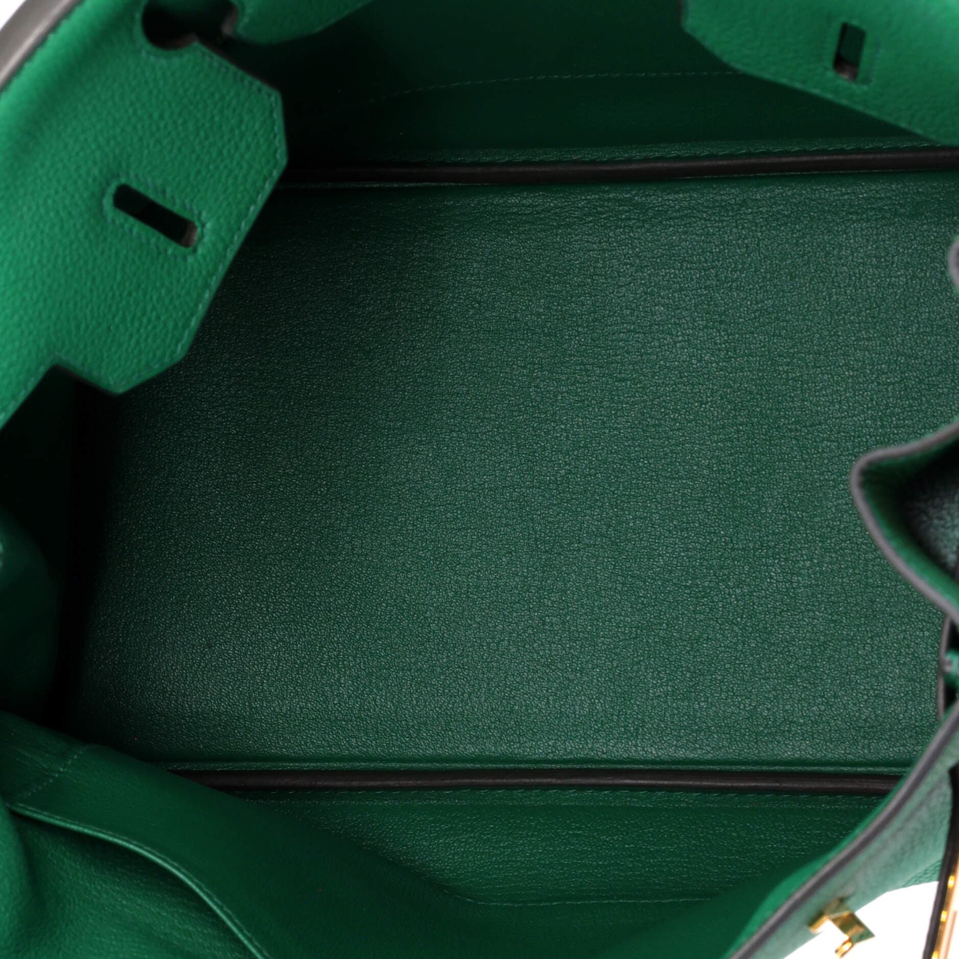 Birkin Handbag Green Togo with Gold Hardware 30, Alternate, color, Green