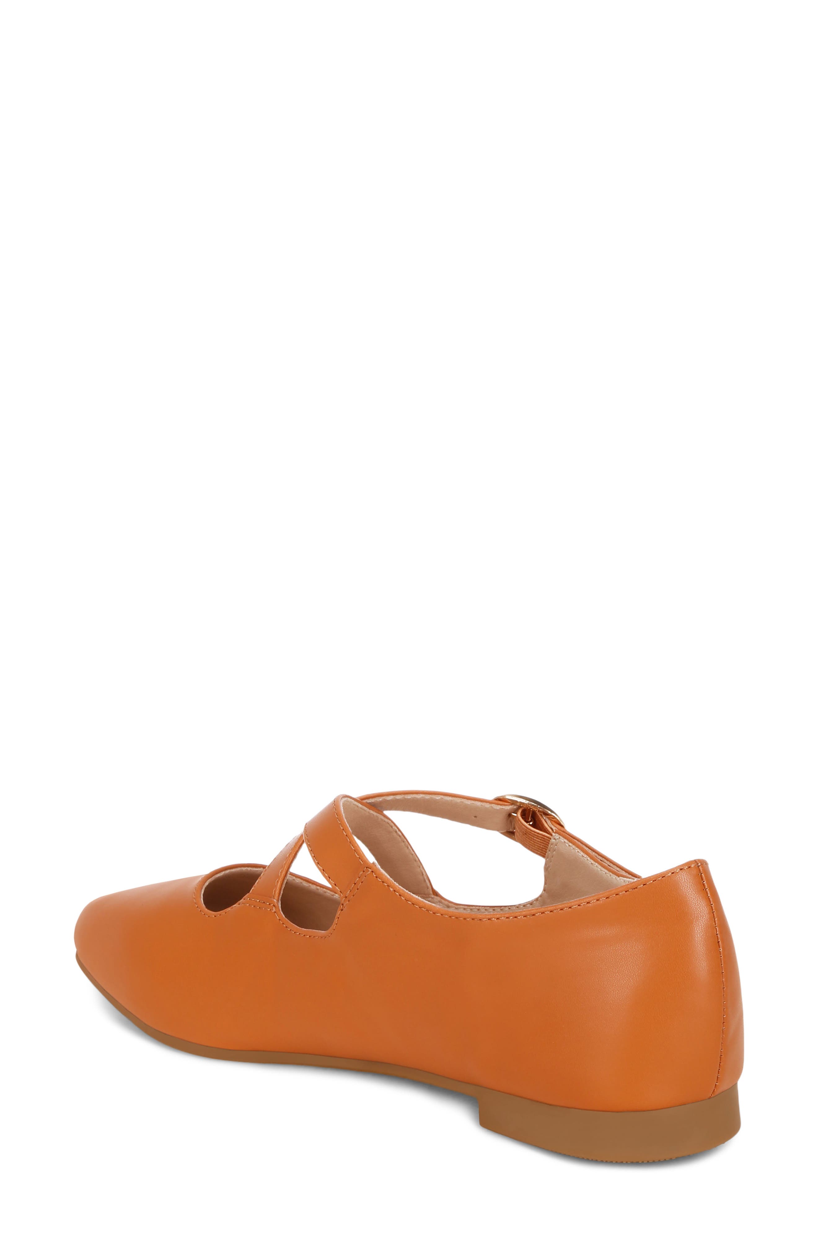 Vonily Leather Mary Jane Flat, Alternate, color, TAN