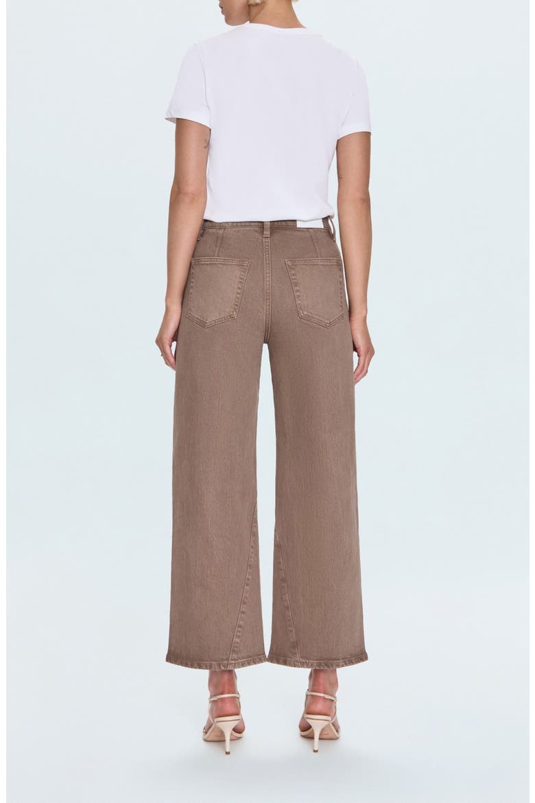 Kyra High Rise Flare Jeans, Alternate, color, TANNIN