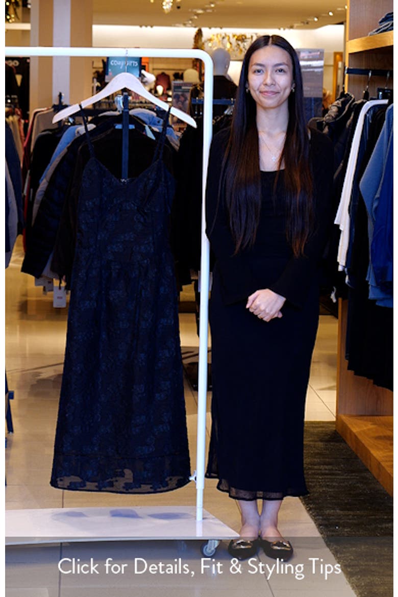 Petal Veil Jacquard Dress video