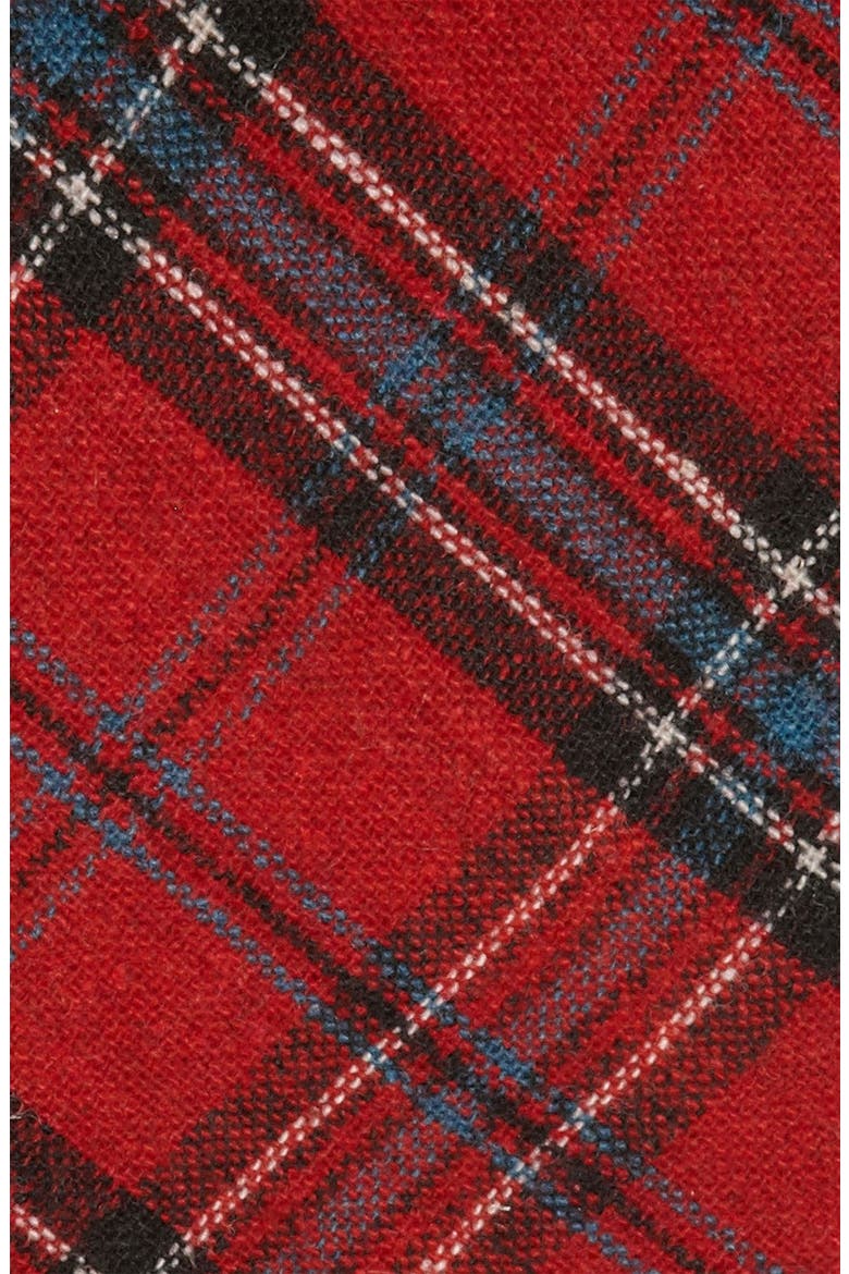 Woven Tie, Alternate, color, RED
