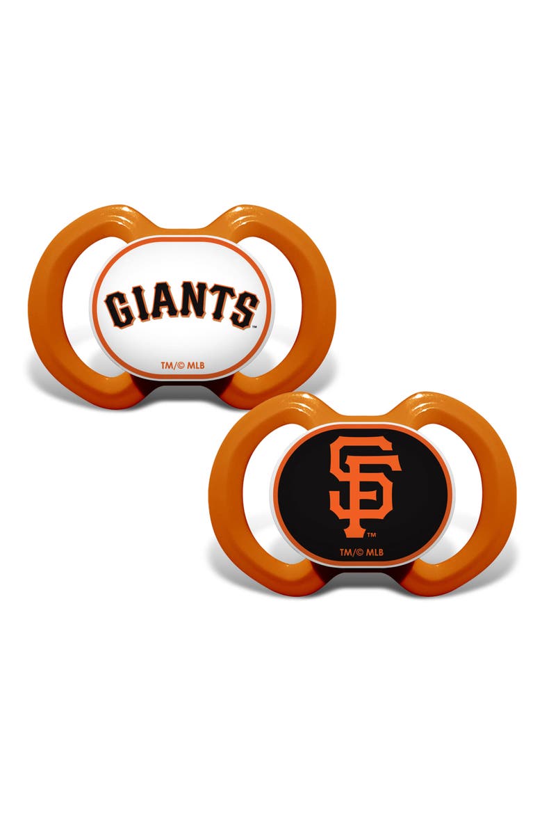 San Francisco Giants Pacifier 2-Pack, Main, color, Multicolor